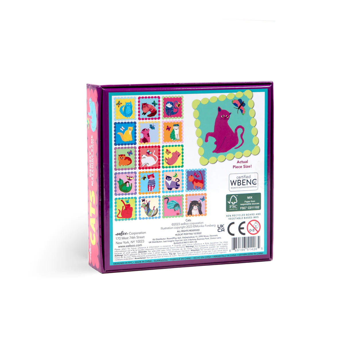 Cats Memory & Matching Game