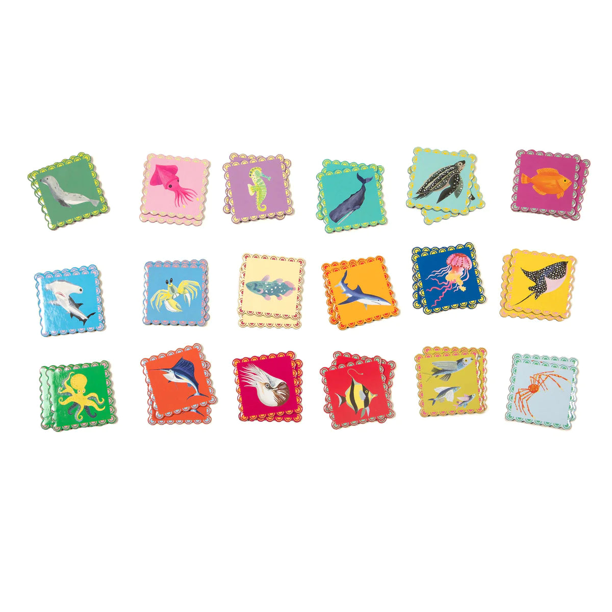Sea Memory & Matching Game