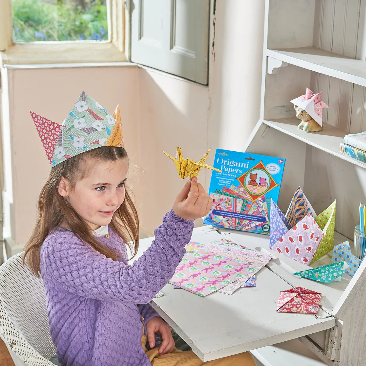Origami Paper with Fun Patterns