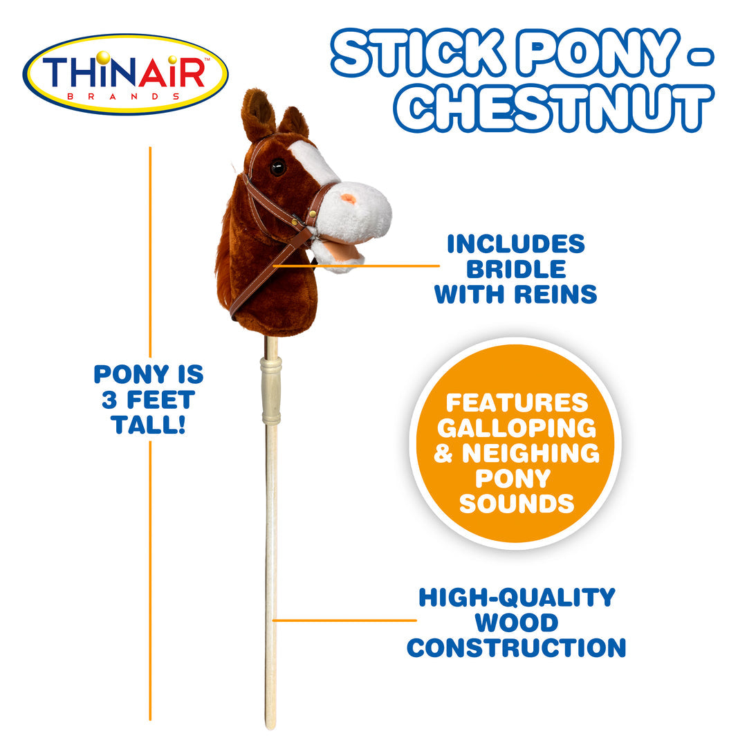 Stick Pony- Chestnut