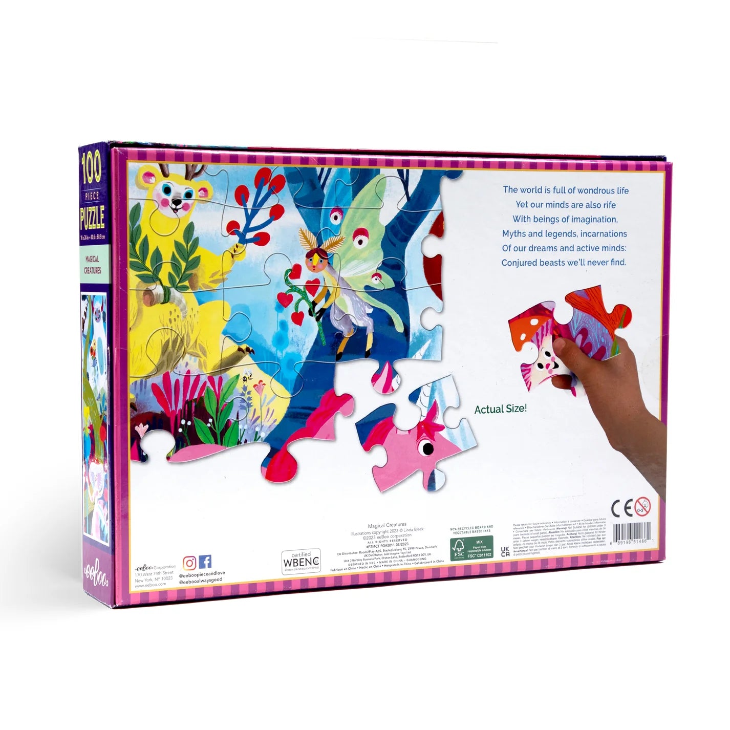 Magical Creatures, 100 piece Jigsaw Puzzle