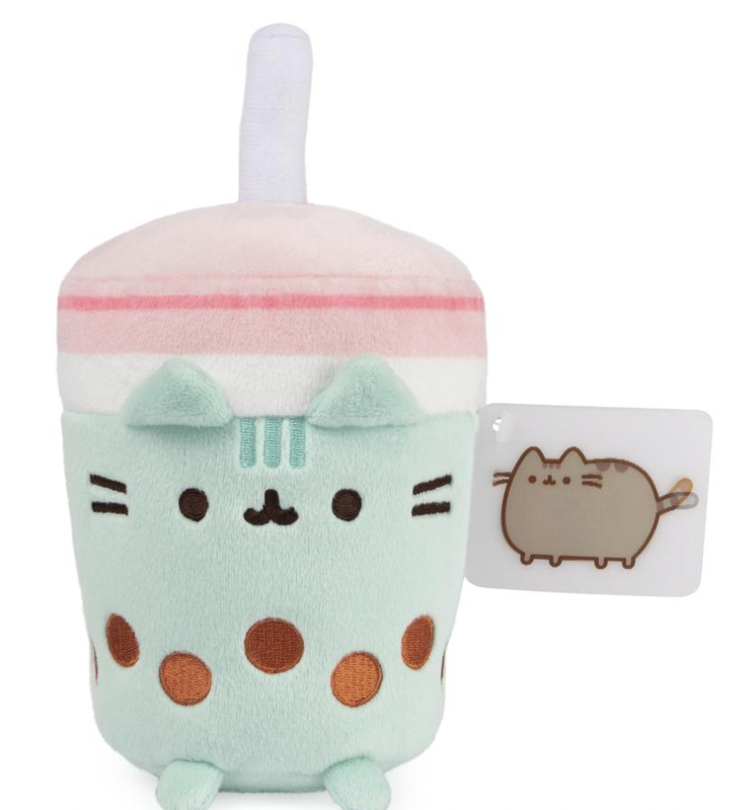 Pusheen Boba Tea Sip Plush, 6 in.