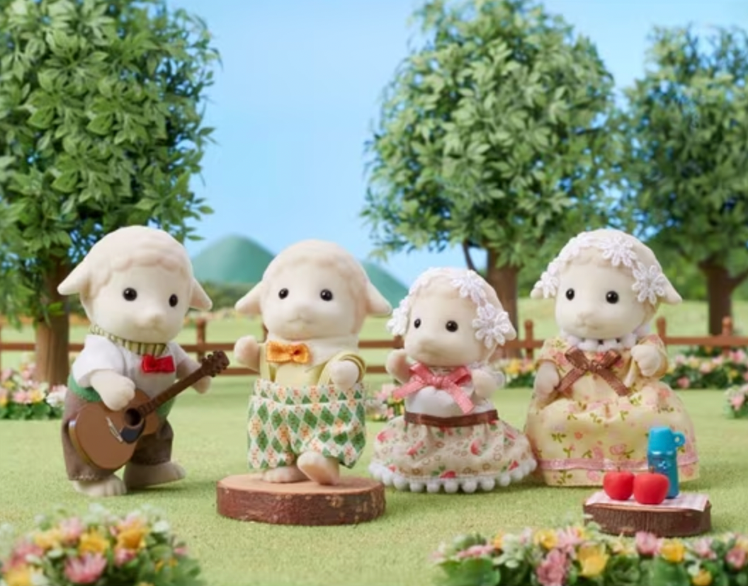 Calico Critters Sheep Family