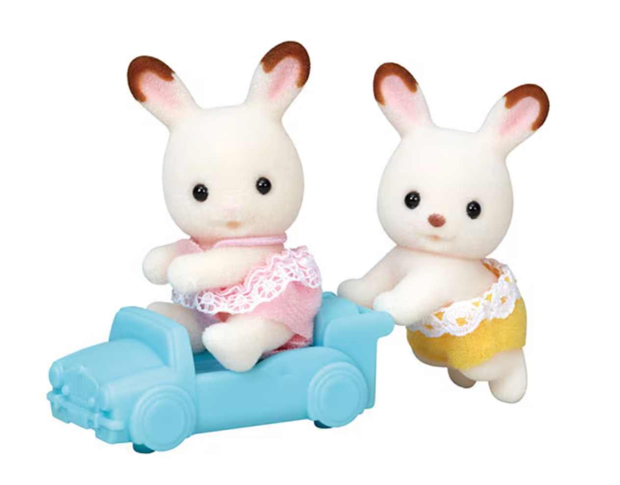 Calico Critters Chocolate Rabbit Twins