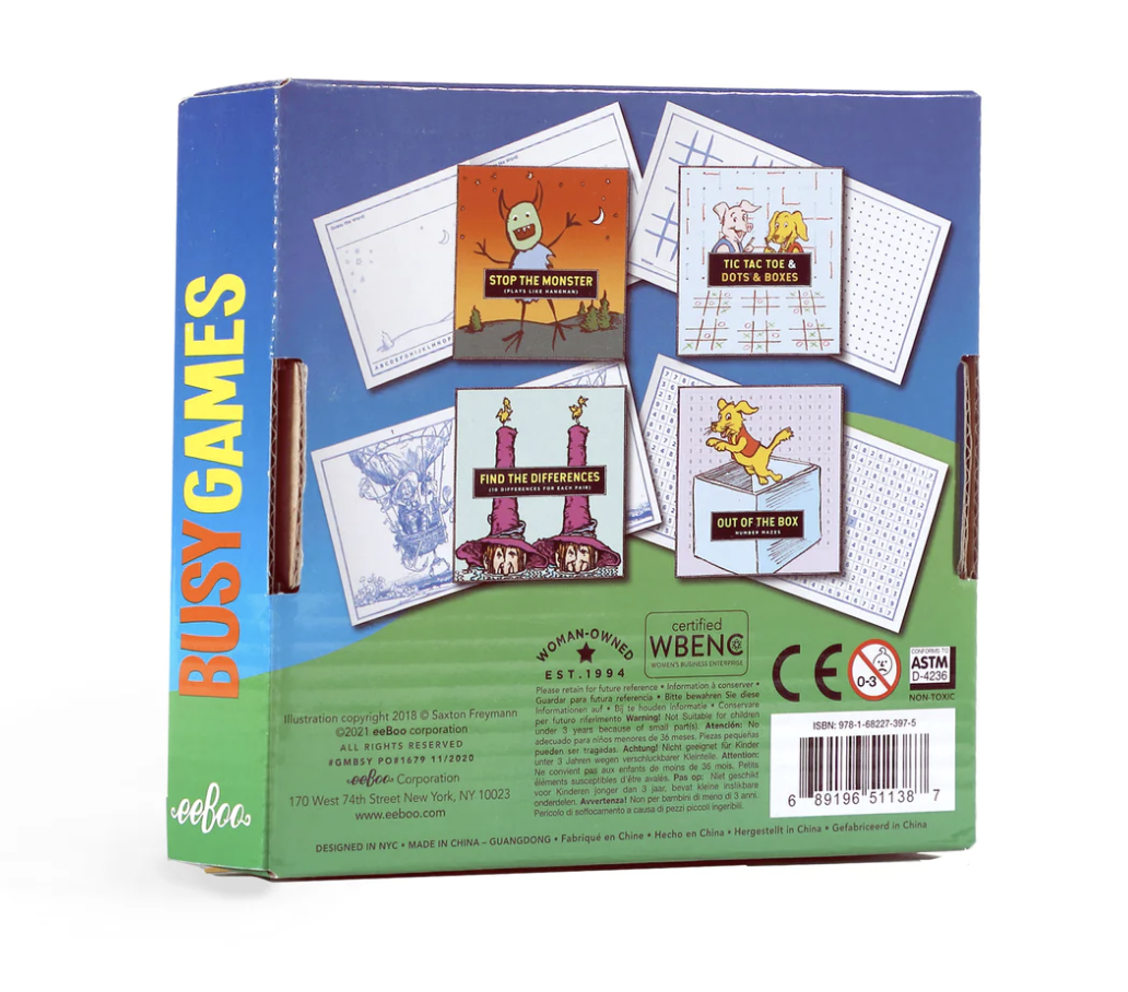Busy Game Travel Set