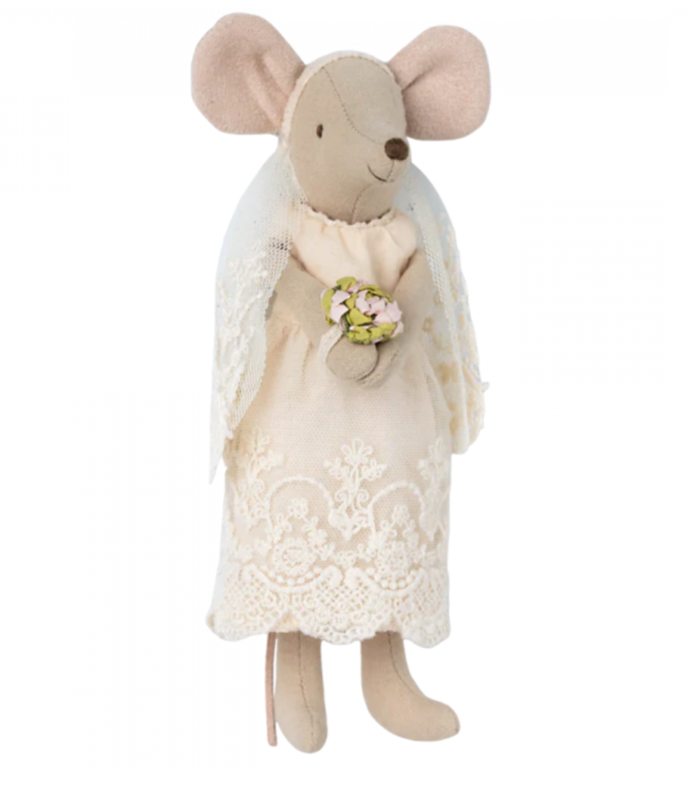 Wedding Mice Couple in a Box