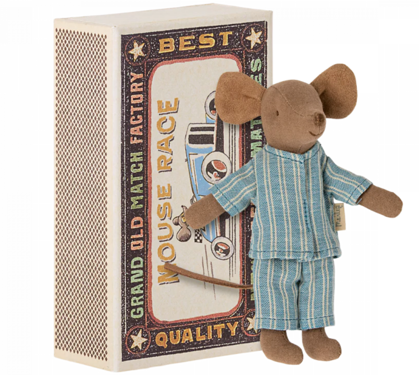 Big Brother Mouse in Matchbook- brown mouse