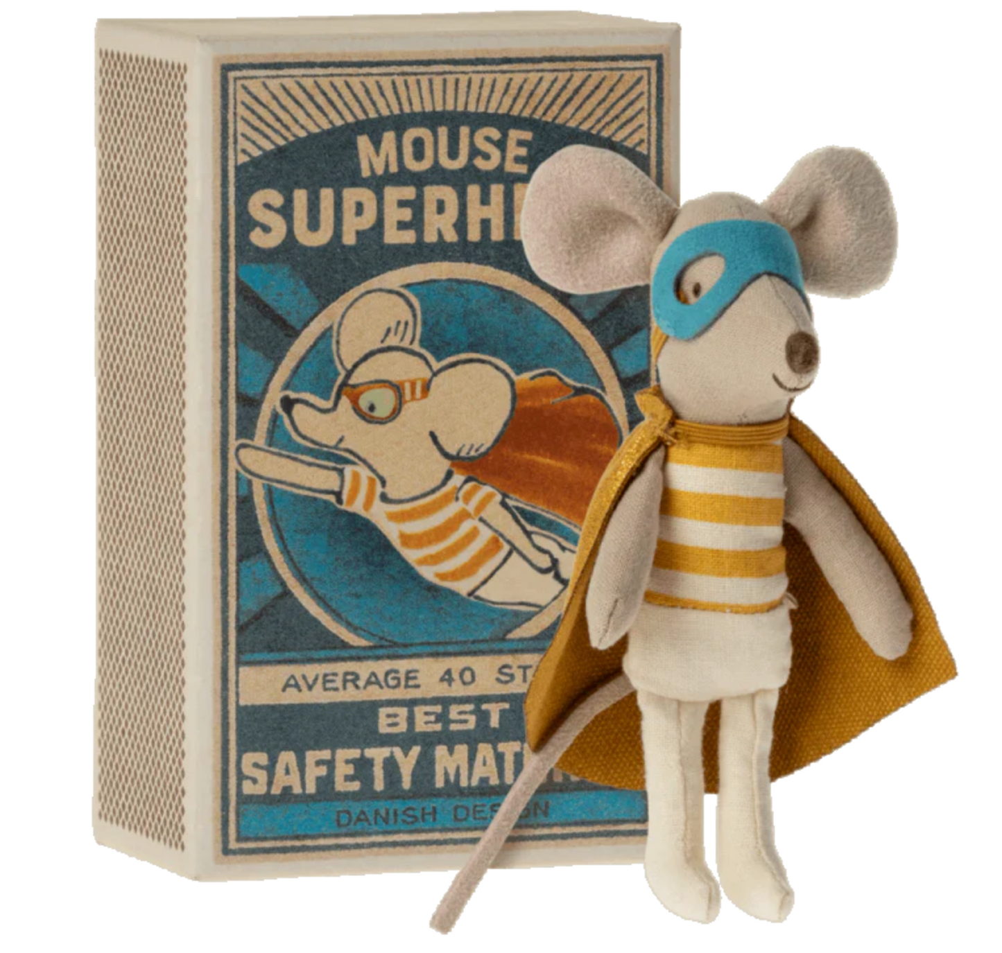 Superhero Little Brother in Matchbook
