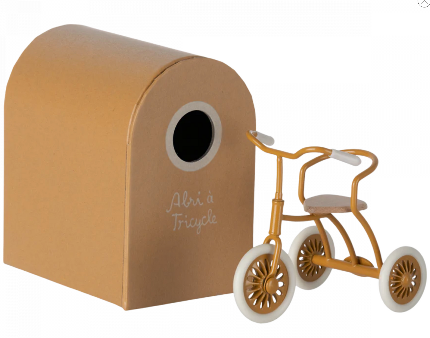 Abri a tricycle, Mouse - Ocher