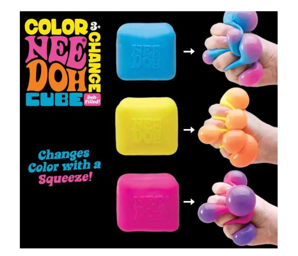 NeeDoh Color Change Cube