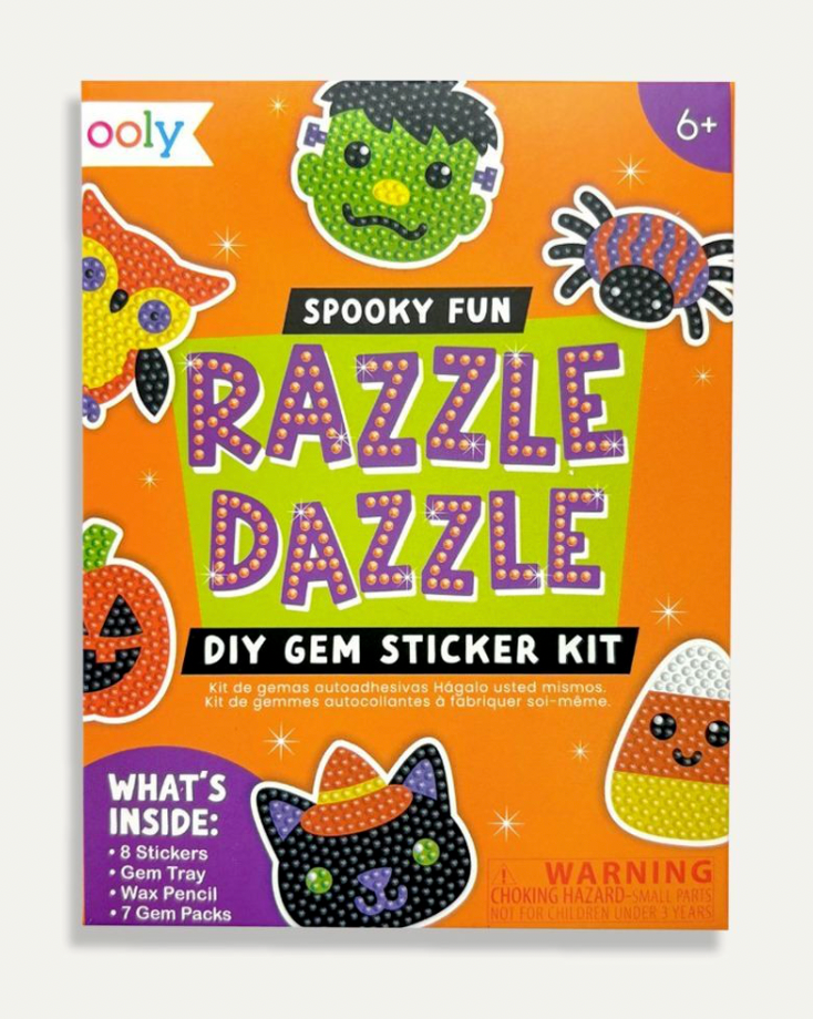 Mini Razzle Dazzle D.I.Y. Gem Sticker Kit - Spooky Fun