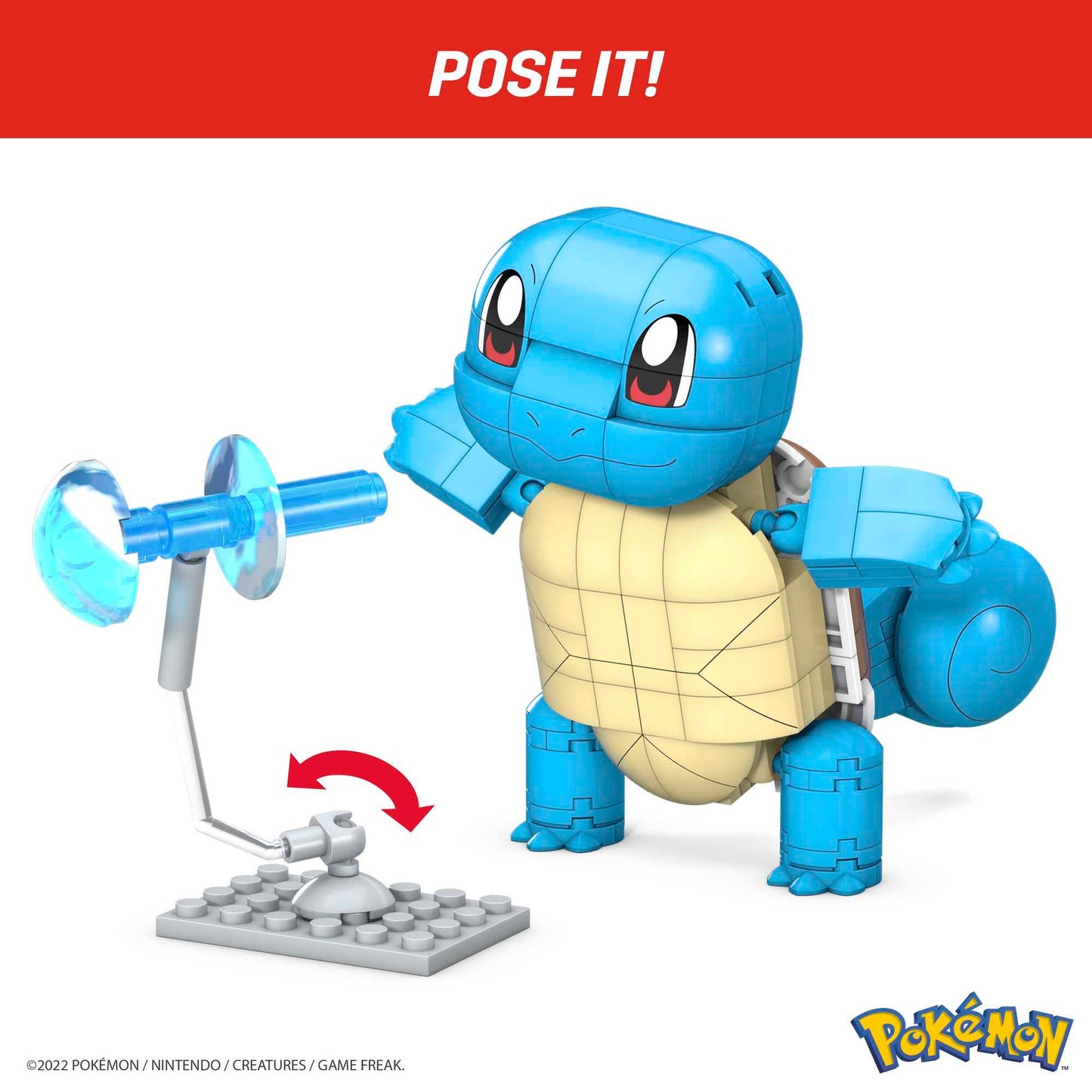 MEGA™ Construx Pokémon Build and Show Squirtle