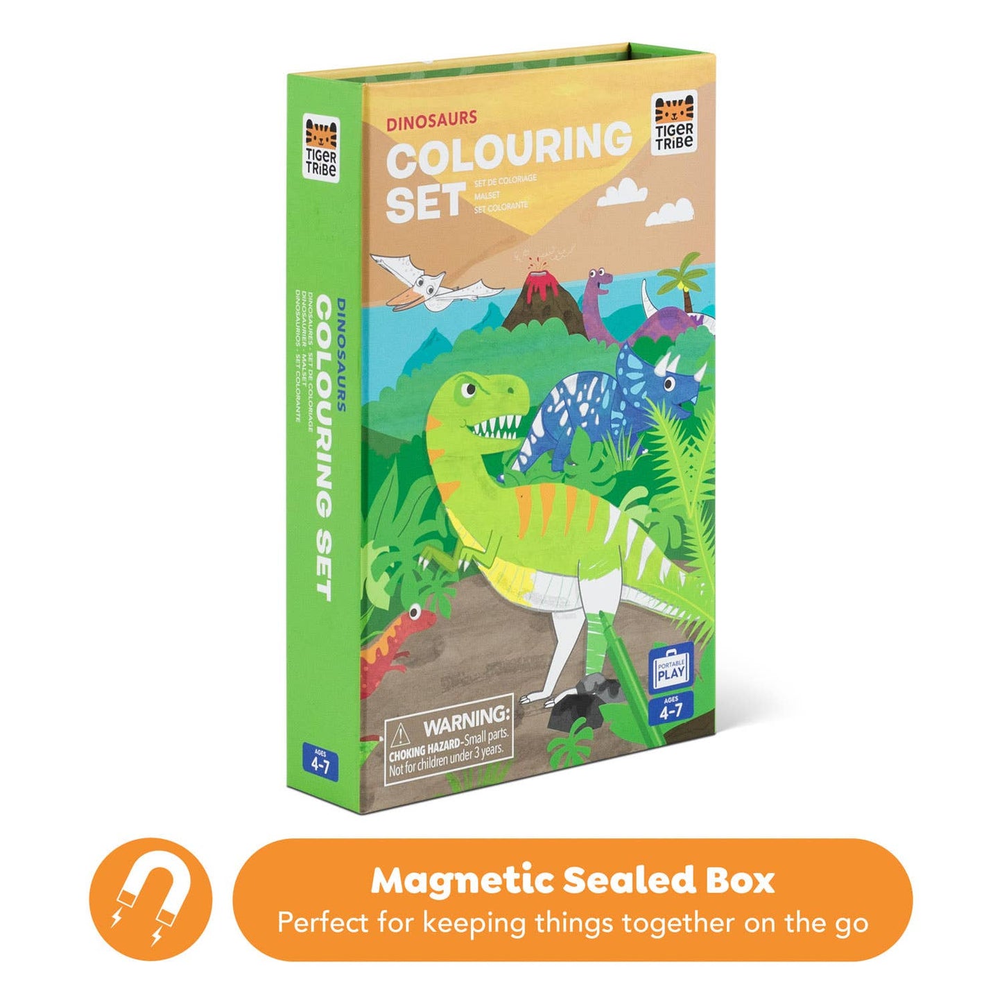 Coloring Set - Dinosaur