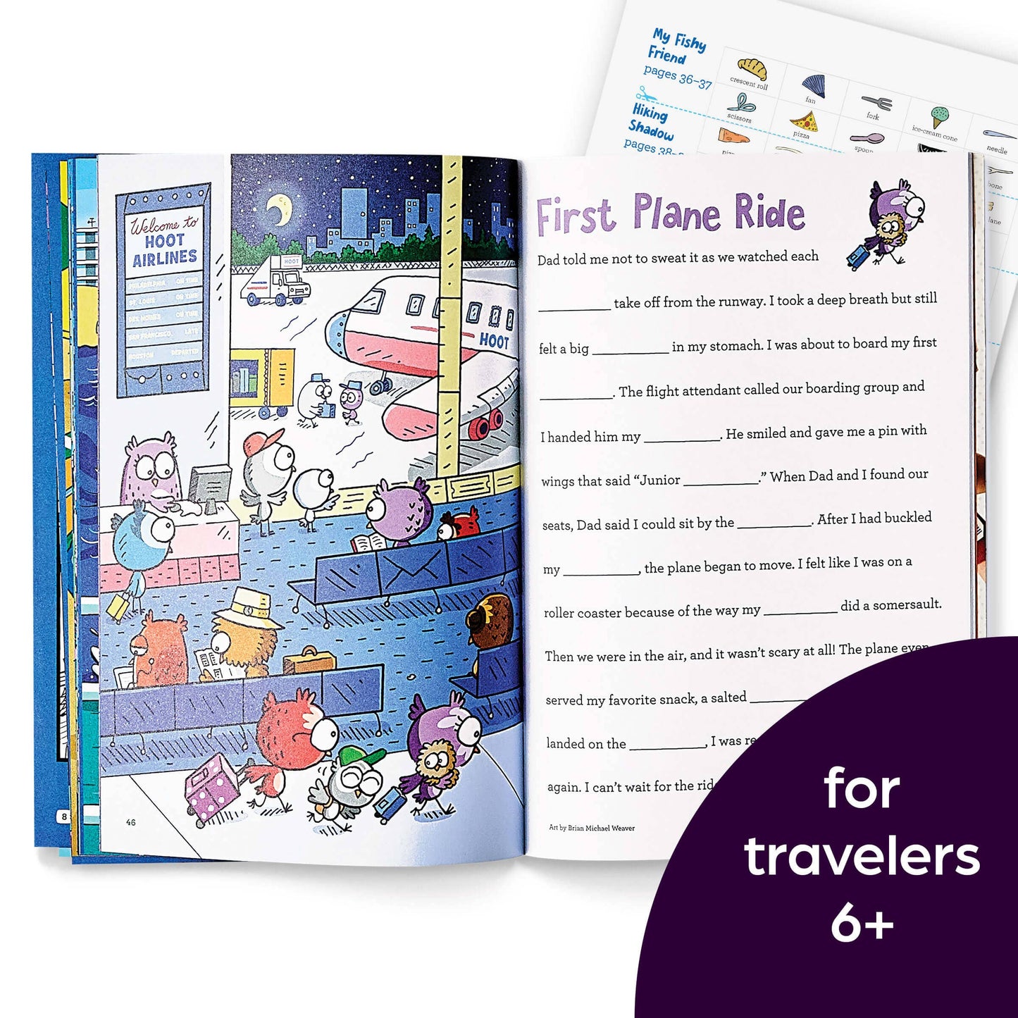 Silly Sticker Stories: Travel