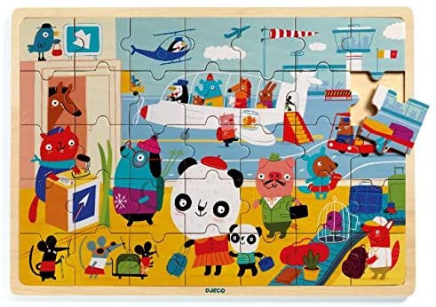 Wooden Airport Puzzle