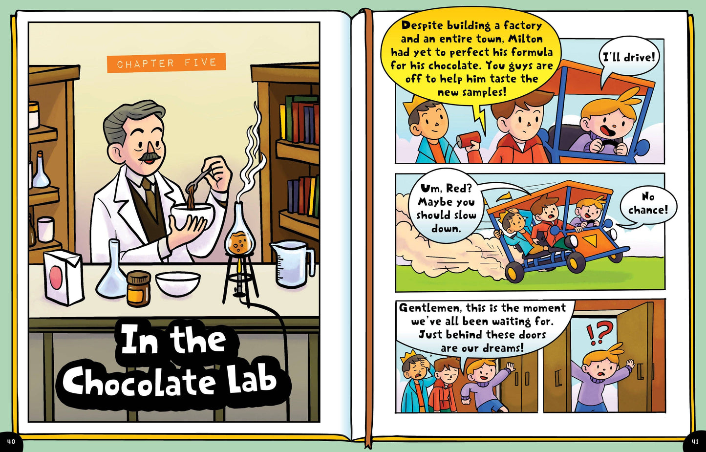 Sweet Like Milton Hershey (Children's Book Graphic Novel)