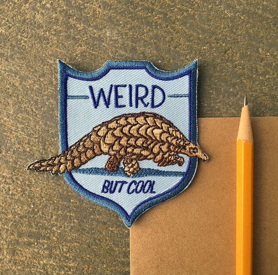 Weird But Cool Pangolin Patch