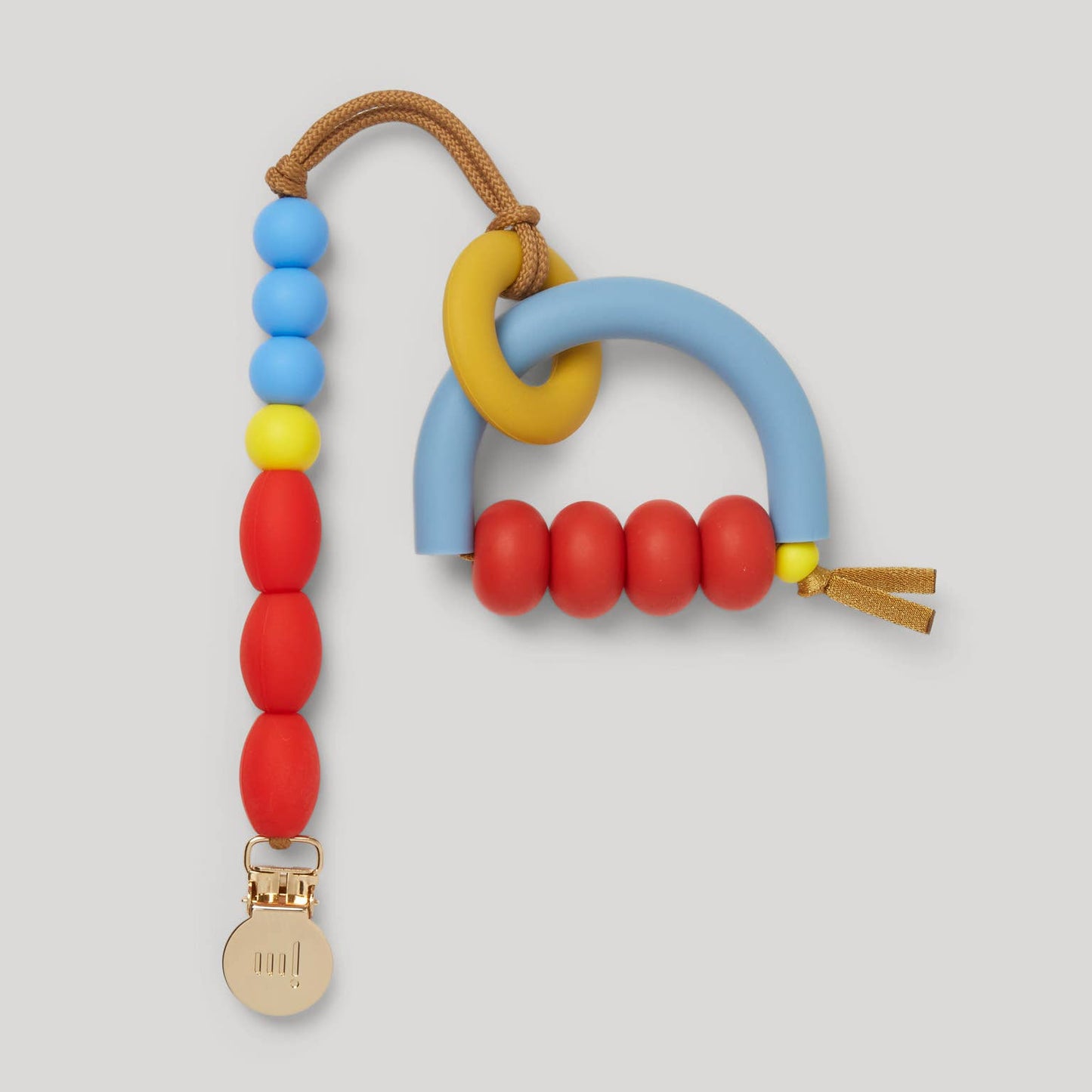 Primary Arch Ring Teether + Clip Set