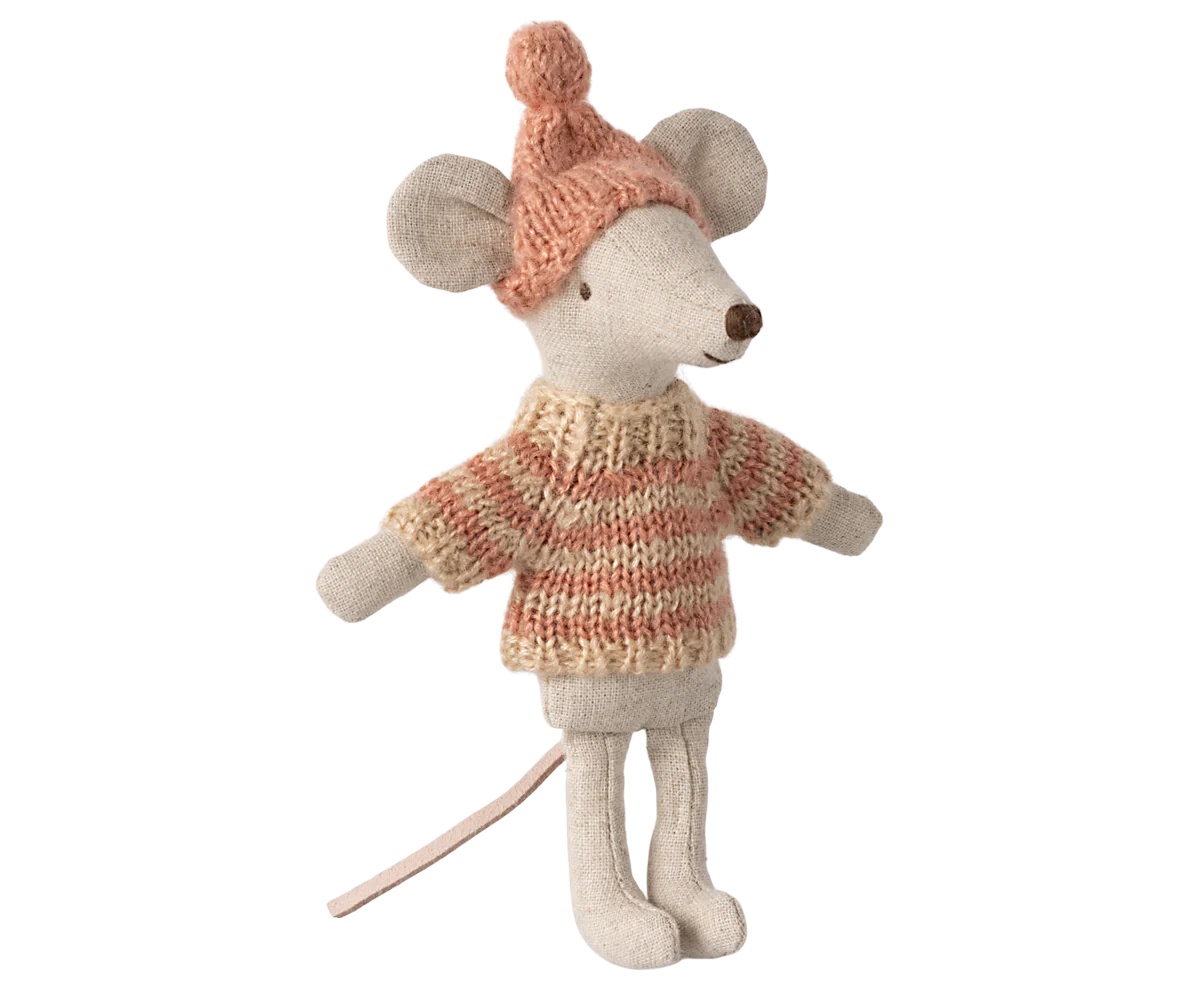 Knitted Sweater and Hat, Big Sister