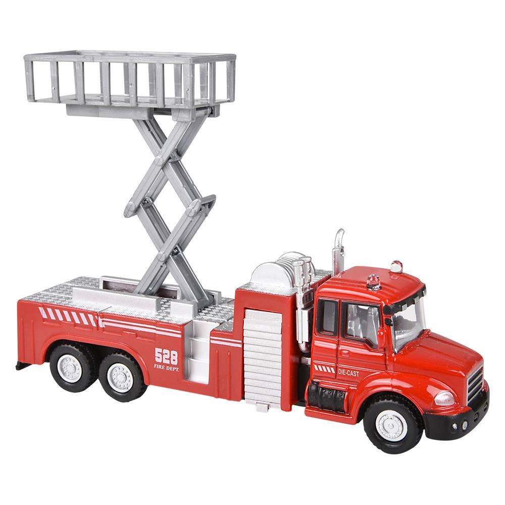 6" Diecast Pull Back Truck Assortment 12/Disp