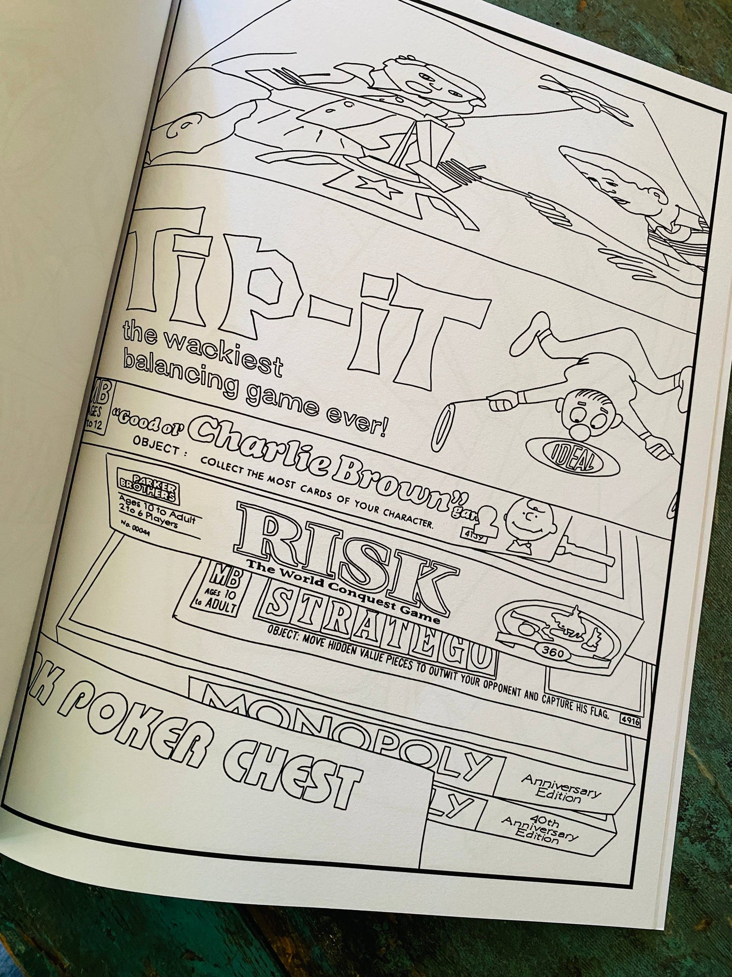 A Yard Sale Coloring Book
