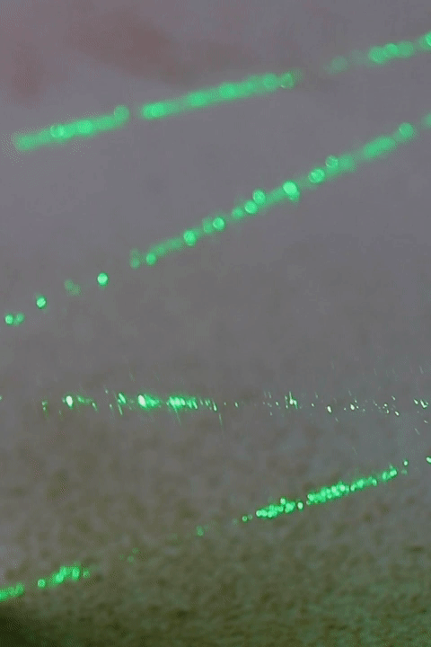 Laser Beam Set: Green