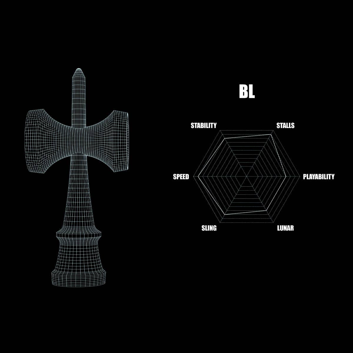 KROM β’ POP RUBBER YELLOW β’ KENDAMA