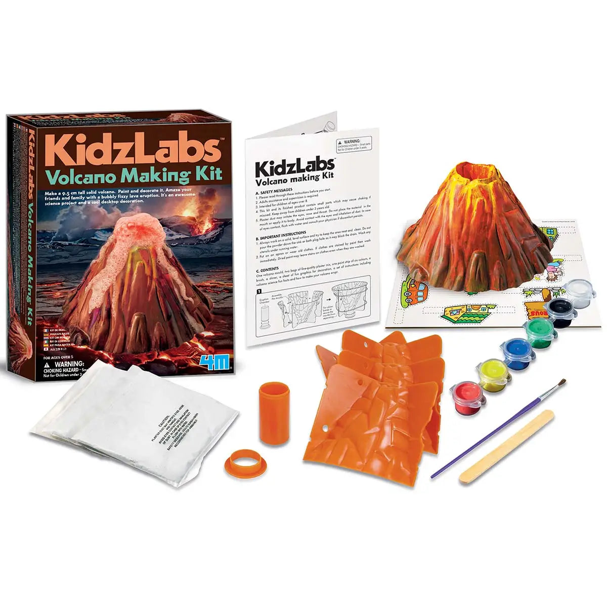 Volcano Making Kit, Science Project Stem
