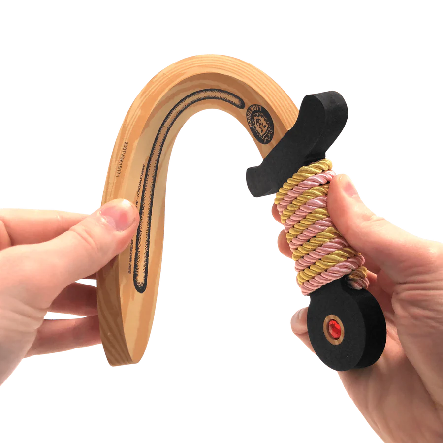 WoodyLion Mini Sword Gold/Pink