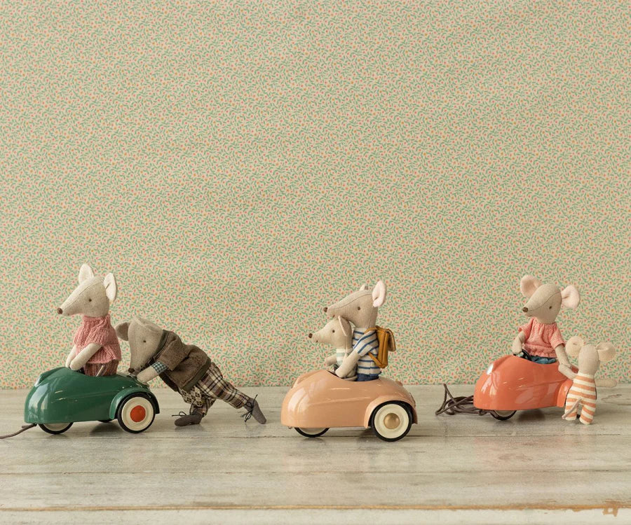 Mouse Car - Dark Green