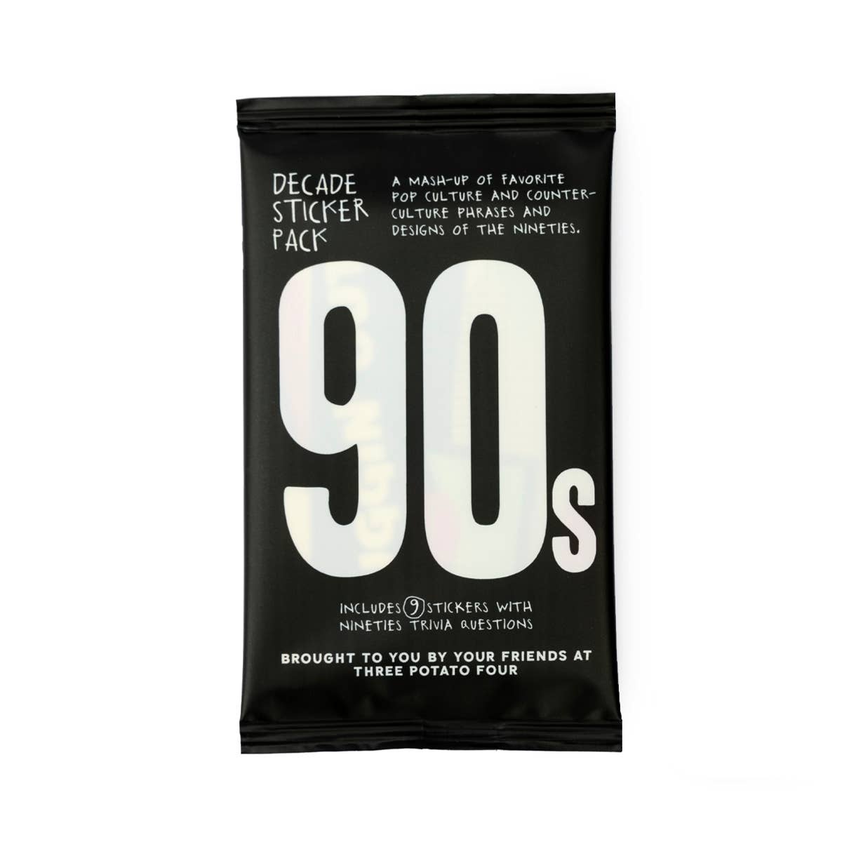 Decade Sticker Card Pack - 1990s