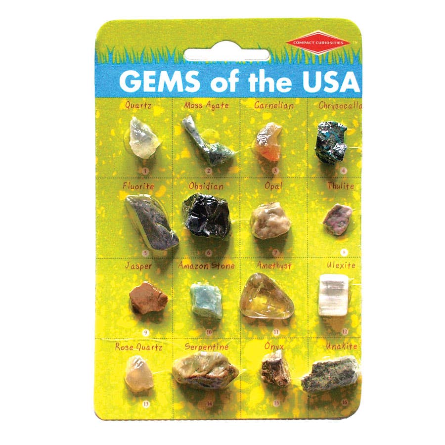 Gems of the USA |
Compact Curiosities Gem Collection