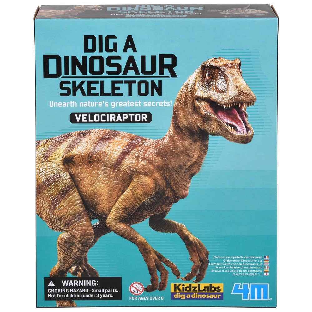 KidzLabs /Dig A Dinosaur Skeleton/Velociraptor