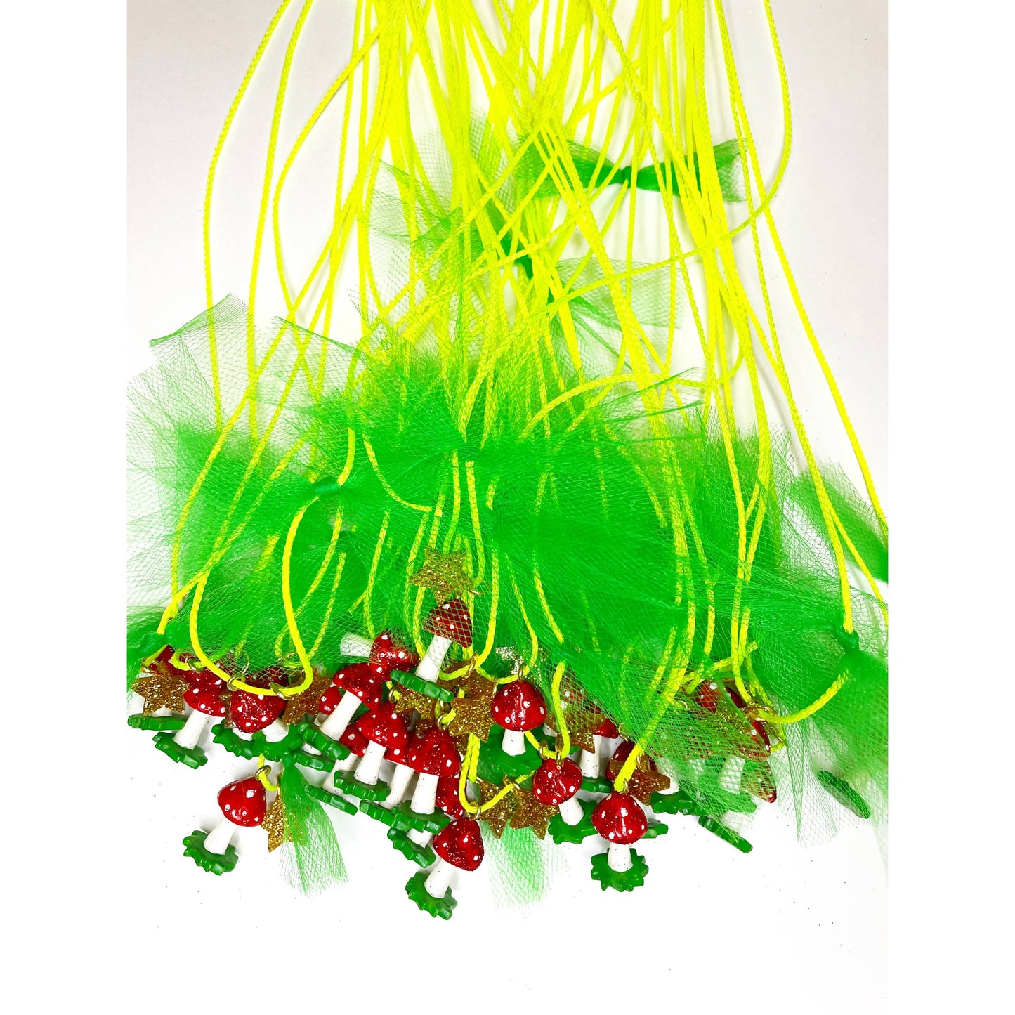 "Glitter Mushroom" Necklace