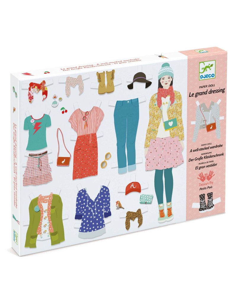 Cool Girl Paper Doll
