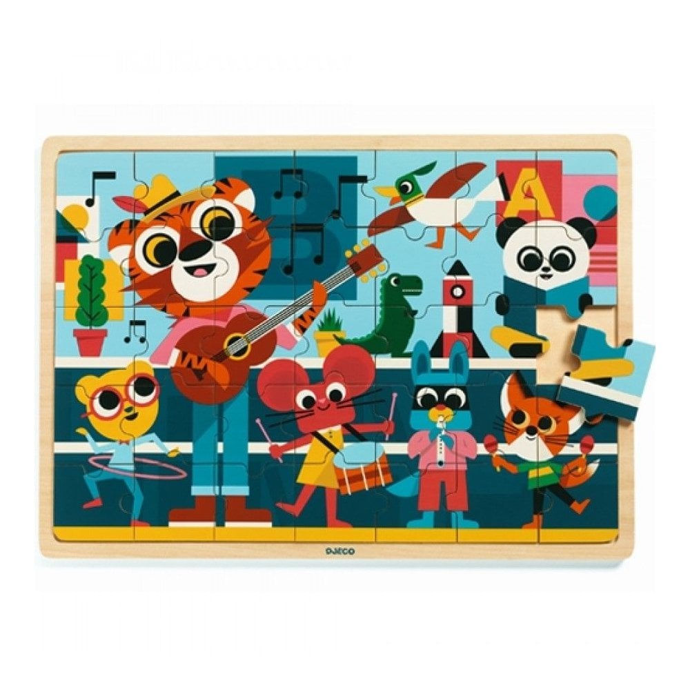 Wooden Music 35 piece Puzzle
