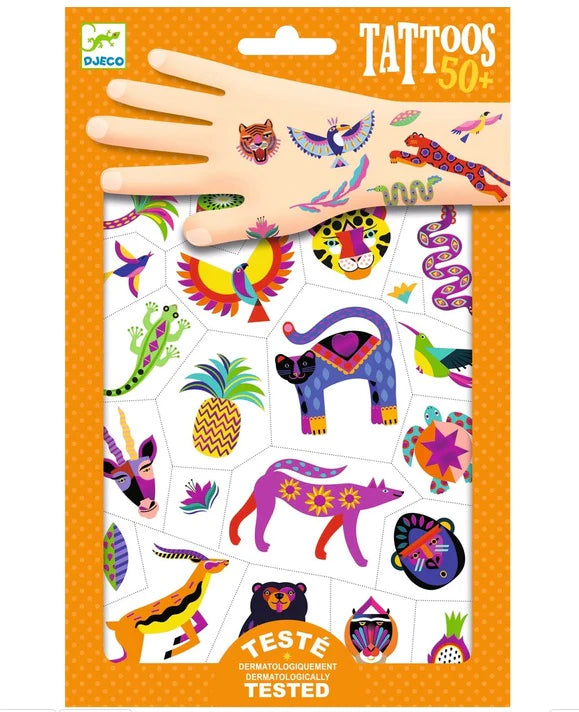 Wild Beauty Temporary Tattoos