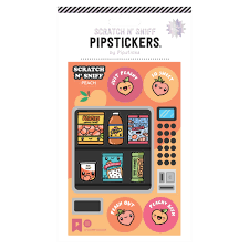 Peachy Keen Machine Sticker