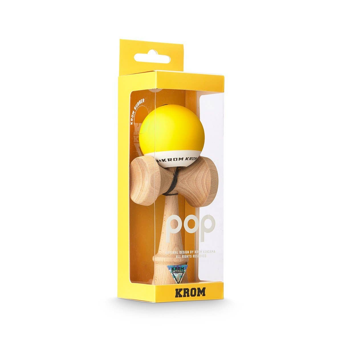 KROM β’ POP RUBBER YELLOW β’ KENDAMA