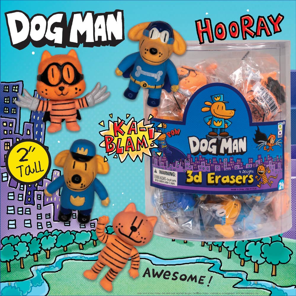 Dog Man 3d Puzzle Eraser