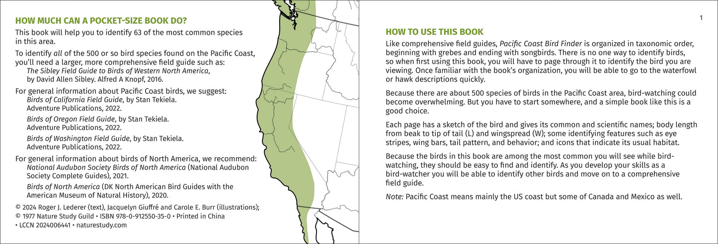 Pacific Coast Bird Finder 2e