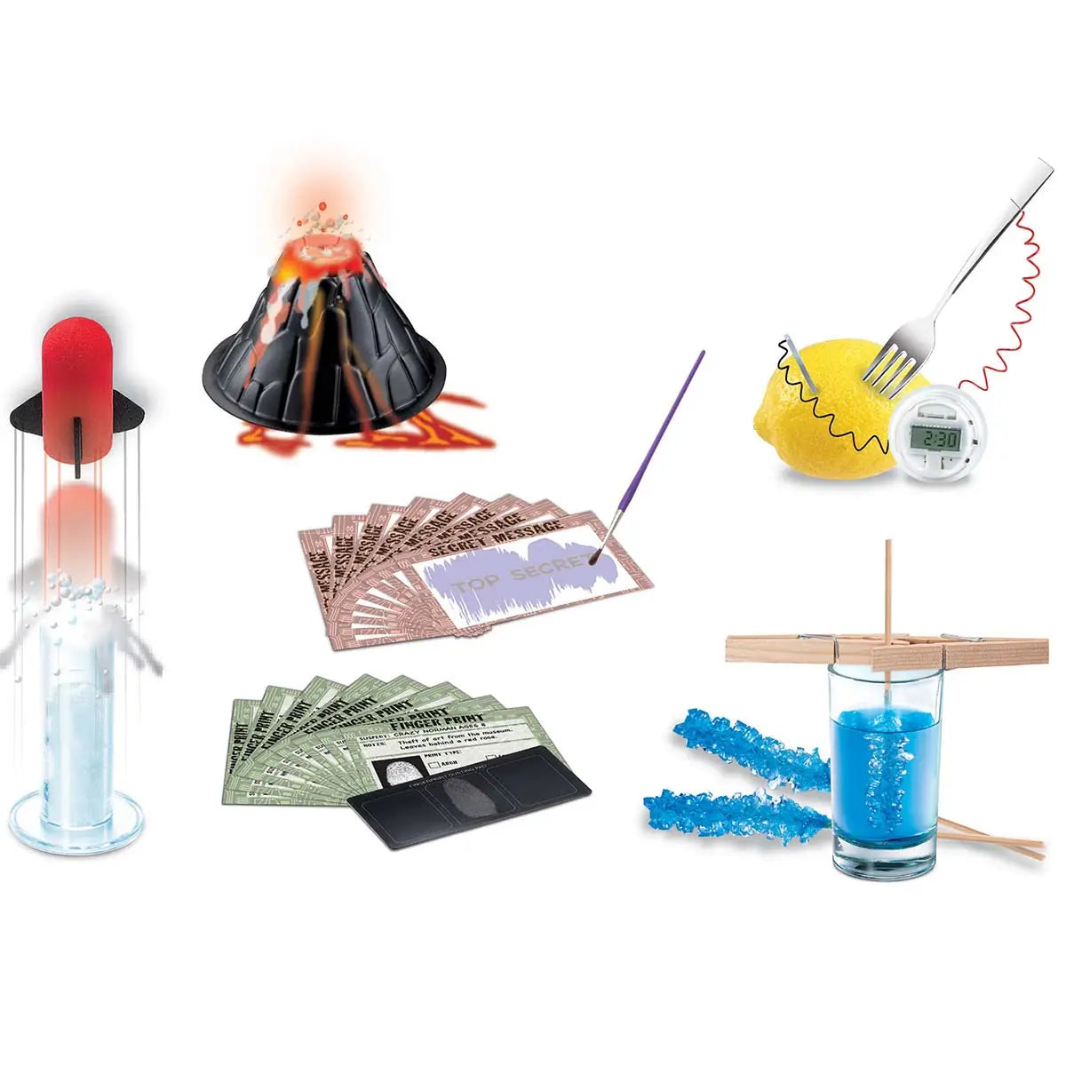Kitchen Science Stem Science Kit-6 Different Experiments