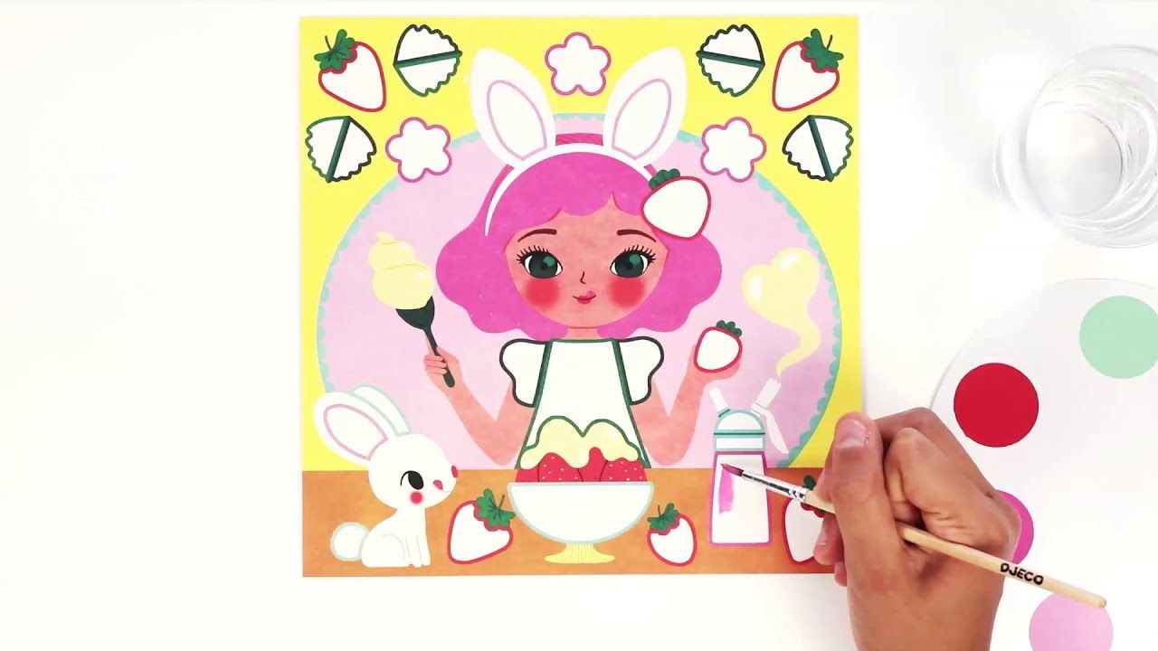 Snack time Painting Surprise