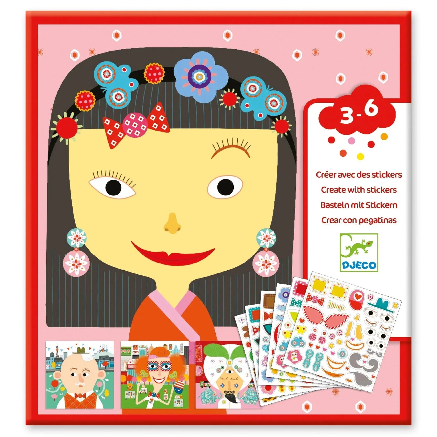 Make A Face Stickers