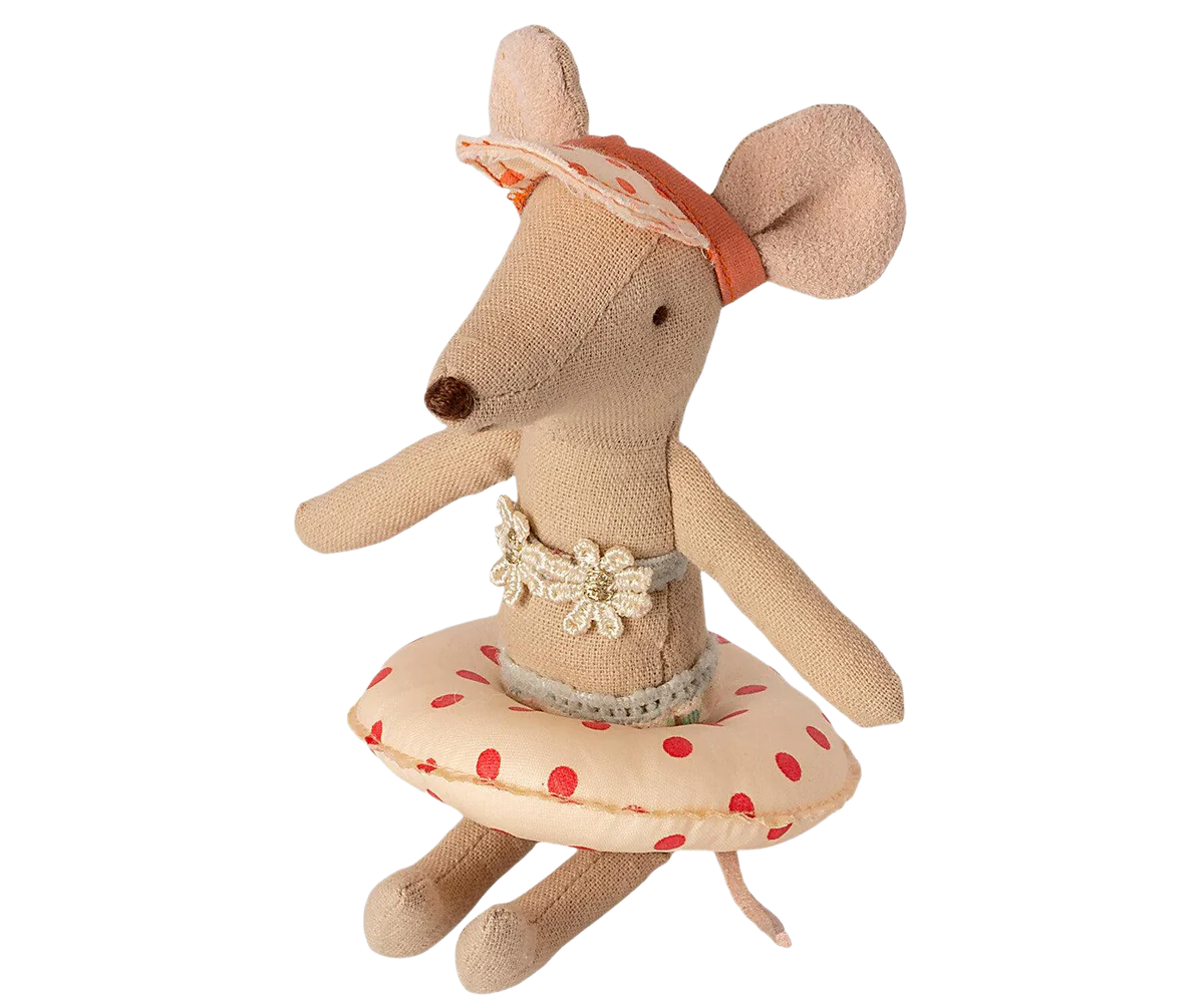 Float small mouse - red dot