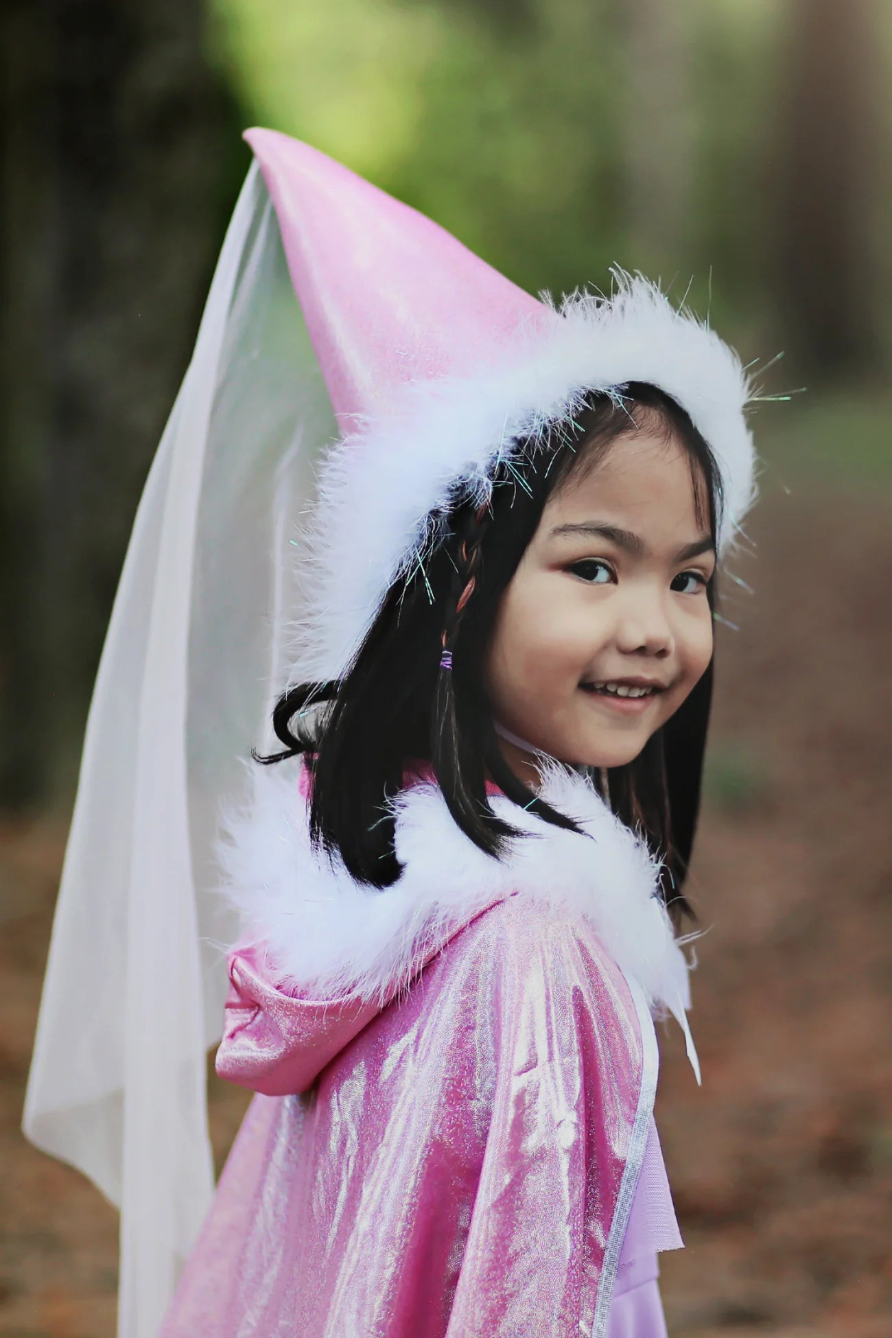 Glitter Princess Hat - Pink