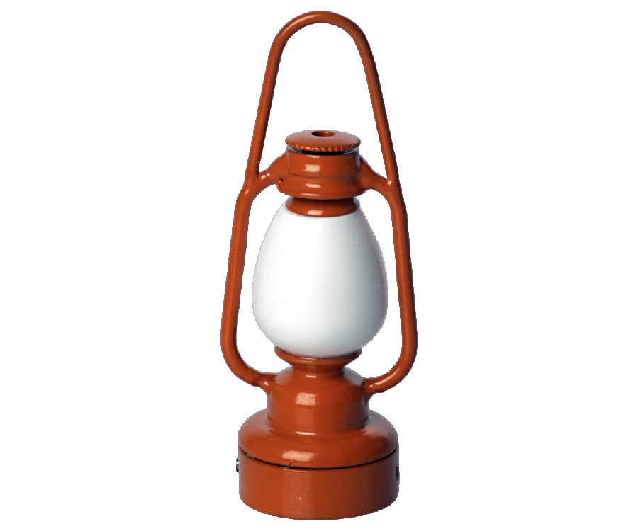 Vintage Lantern, Mouse-Orange