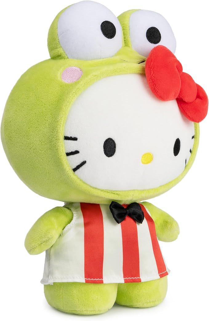 Hello Kitty Keroppi Plush, 9.5 in