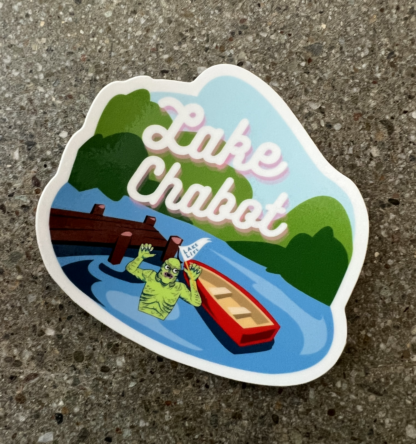 Lake Chabot Sticker