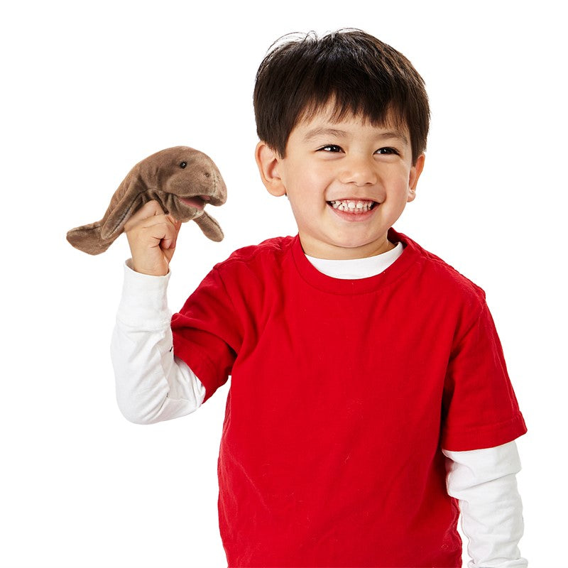 Mini Manatee finger puppet